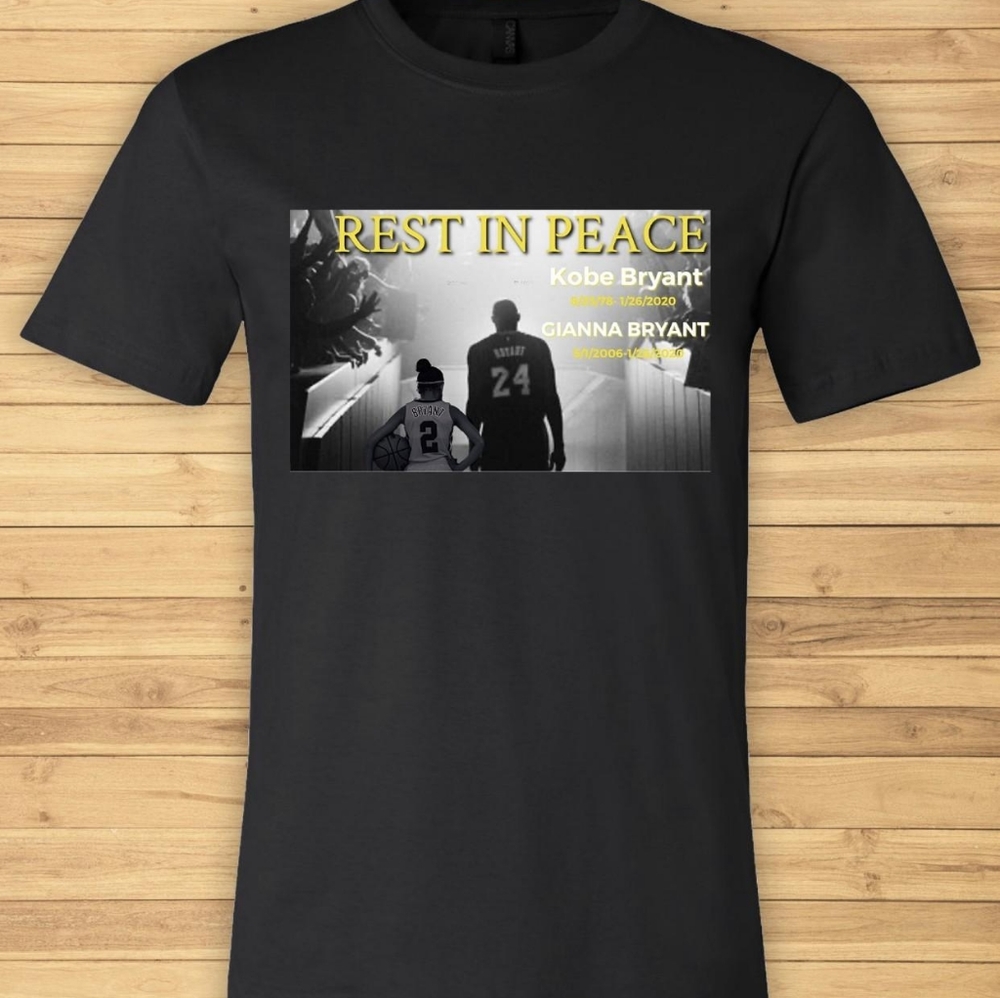 R.I.P kobe shirts